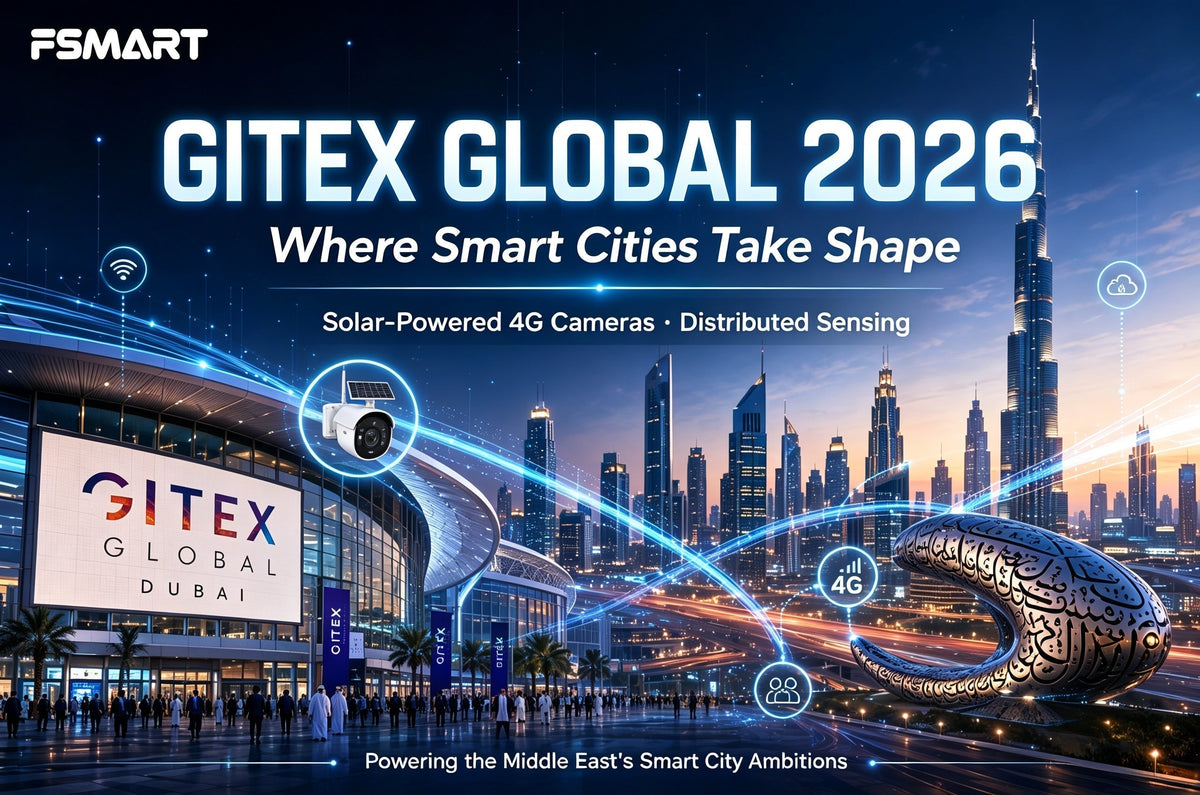 GITEX GLOBAL 2026: How Solar-Powered 4G Cameras Are Powering the Middle East's Smart City Ambitions