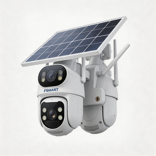 GW-B20 Solar Dual-Lens Security Camera