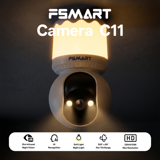 GW-C11 WIFI6 AI Bulb Camera