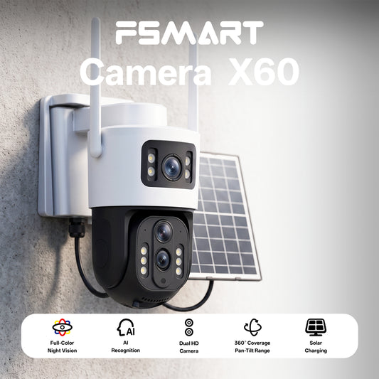 Cámara de seguridad GW-X60 4G con IA