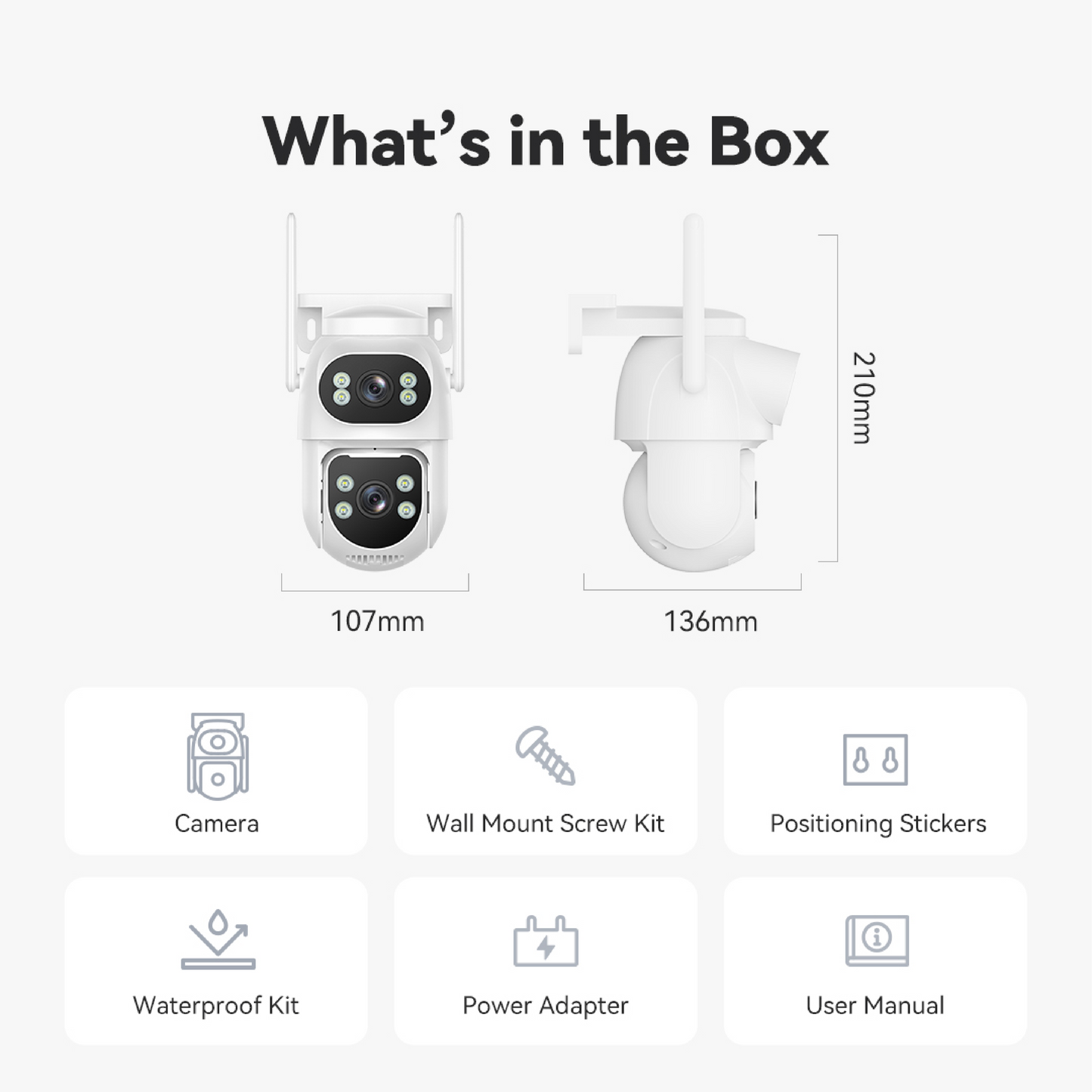 GW-A20 Outdoor AI Camera