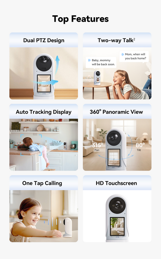 GW-S10 AI Indoor Security Camera