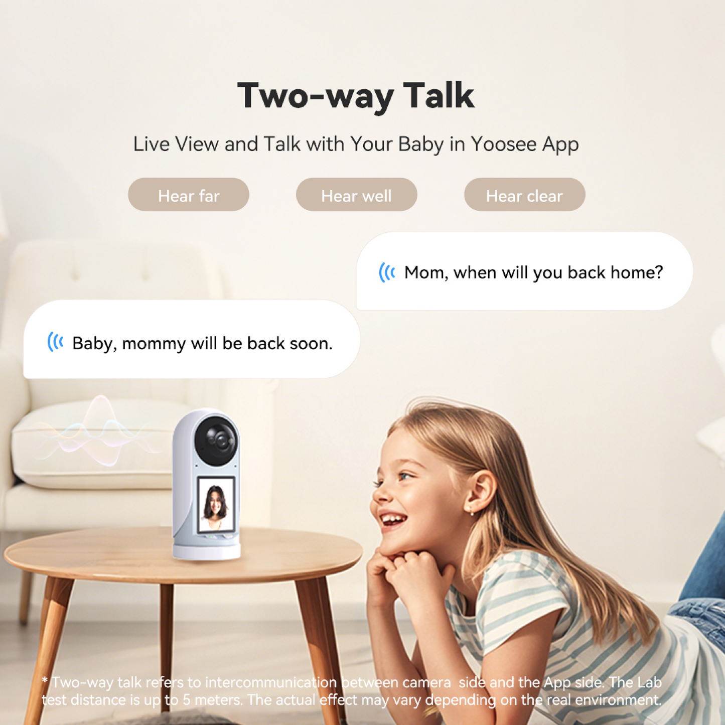 GW-S10 AI Indoor Security Camera