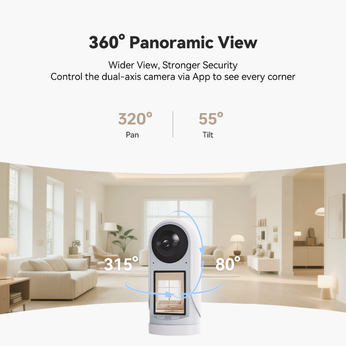 GW-S10 AI Indoor Security Camera