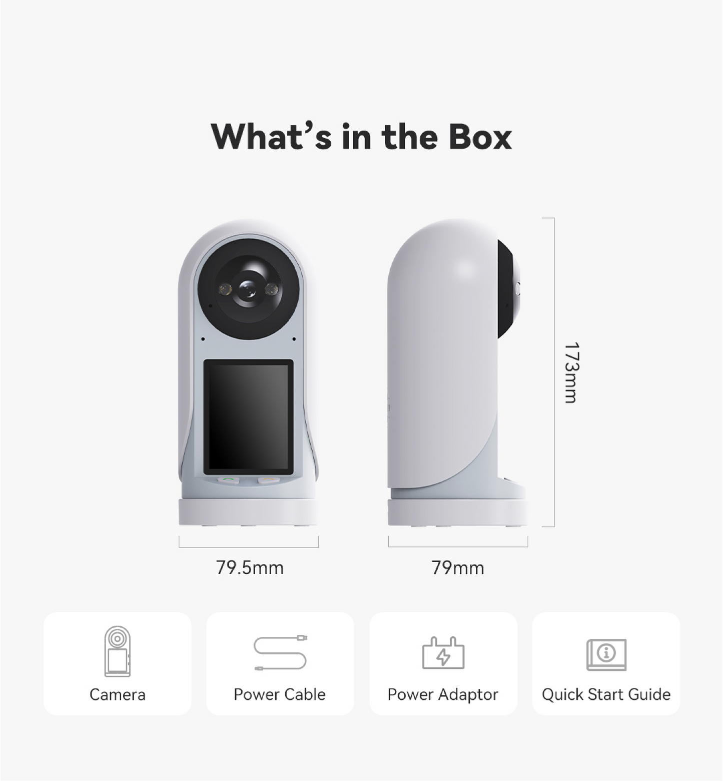 GW-S10 AI Indoor Security Camera